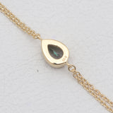 Gold Vermeil Black Onyx Minimalist Bracelets