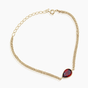 Gold Vermeil Black Onyx Minimalist Bracelets