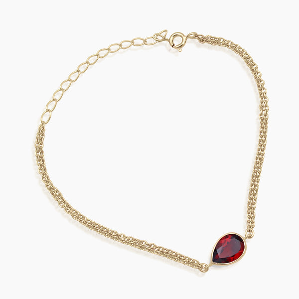 Gold Vermeil Black Onyx Minimalist Bracelets