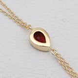 Gold Vermeil Black Onyx Minimalist Bracelets