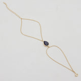 Gold Vermeil Black Onyx Minimalist Bracelets