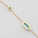 Mexican Turquoise Gold Vermeil Bracelets