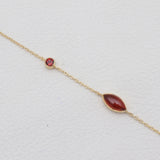 Hessonite Gold Vermeil Bracelets