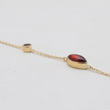 Hessonite Gold Vermeil Bracelets