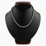 925 Silver Byzantine Chain Necklace 18" Inches