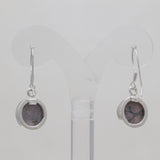 925 Sterling Silver Rhodonite Earrings