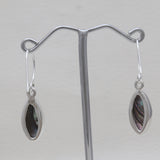 Abalone Shell Silver Earrings