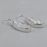 Fresh Water Pearl Silver  Earrings