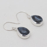 925 Sterling Silver Pietersite Jasper Earrings
