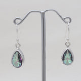 Mystic Quartz Silver Earrings