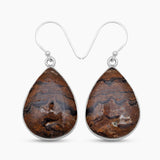 925 Sterling Silver Stromatolite Earrings