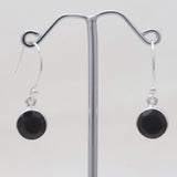 925 Silver Black Onyx Earrings
