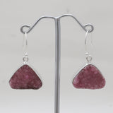 925 Sterling Silver Cobalto Calcite Earrings