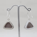 925 Sterling Silver Cobalto Calcite Earrings