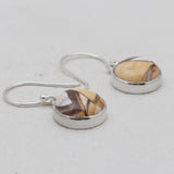 Brecciated Mookaite Silver Earrings