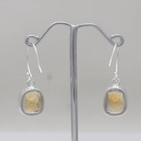 925 Sterling Silver Citrine Earrings