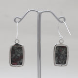 925 Sterling Silver Eudialyte Earrings
