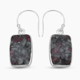 925 Sterling Silver Eudialyte Earrings