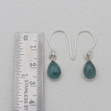 Apatite Silver Earrings