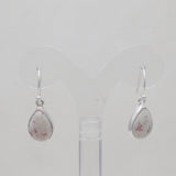 925 Sterling Silver Thulite Earrings