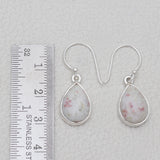 925 Sterling Silver Thulite Earrings