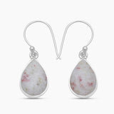 925 Sterling Silver Thulite Earrings