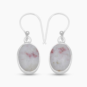 925 Sterling Silver Thulite Earrings