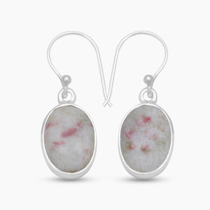 925 Sterling Silver Thulite Earrings