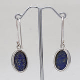 925 Sterling Silver Lapis Lazuli Earrings