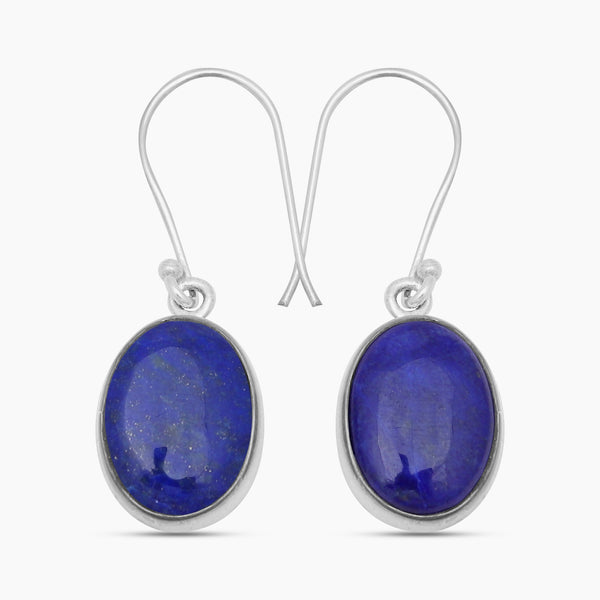 925 Sterling Silver Lapis Lazuli Earrings