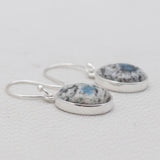 925 Sterling Silver K2 Jasper Earrings