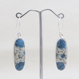 K2 Jasper Silver Earrings