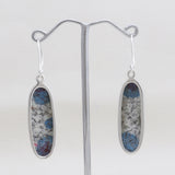 K2 Jasper Silver Earrings