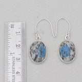 925 Sterling Silver K2 Jasper Earrings