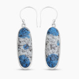K2 Jasper Silver Earrings
