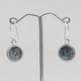 K2 Jasper Silver Earrings