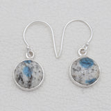 K2 Jasper Silver Earrings