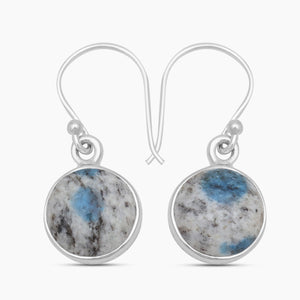 K2 Jasper Silver Earrings
