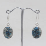 K2 Jasper Silver Earrings