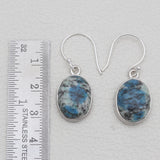 K2 Jasper Silver Earrings