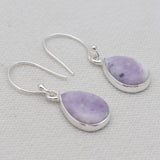 925 Sterling Silver Morado Opal Earrings