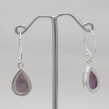 925 Sterling Silver Morado Opal Earrings