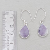 925 Sterling Silver Morado Opal Earrings