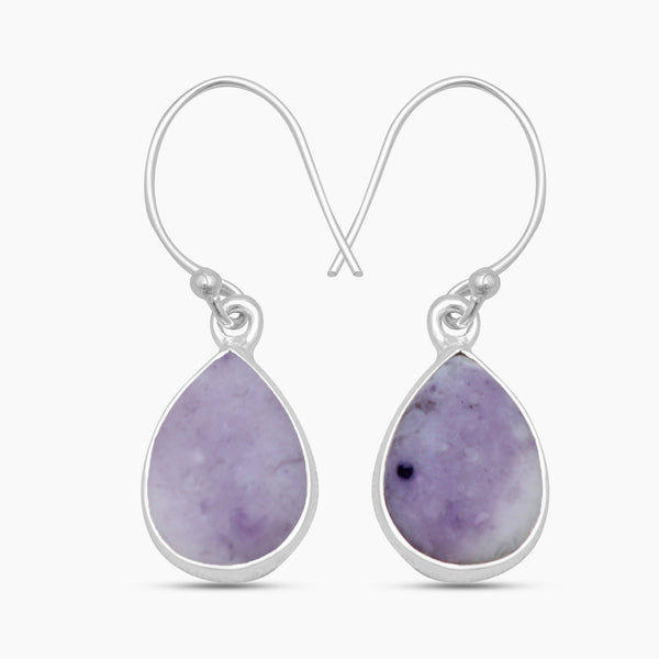 925 Sterling Silver Morado Opal Earrings