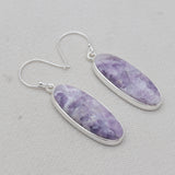 925 Sterling Silver Morado Opal Earrings