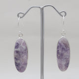 925 Sterling Silver Morado Opal Earrings