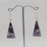 Morado Opal Silver Earrings
