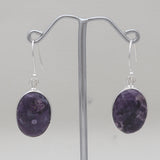 Morado Opal Silver Earrings