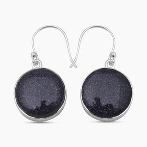 Blue Sun Sitara Silver Earrings