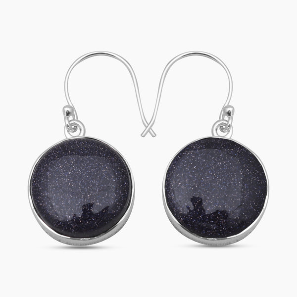 Blue Sun Sitara Silver Earrings